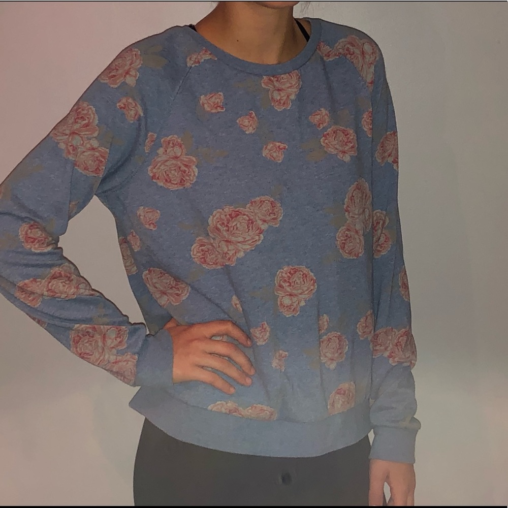 Flowered Sweater